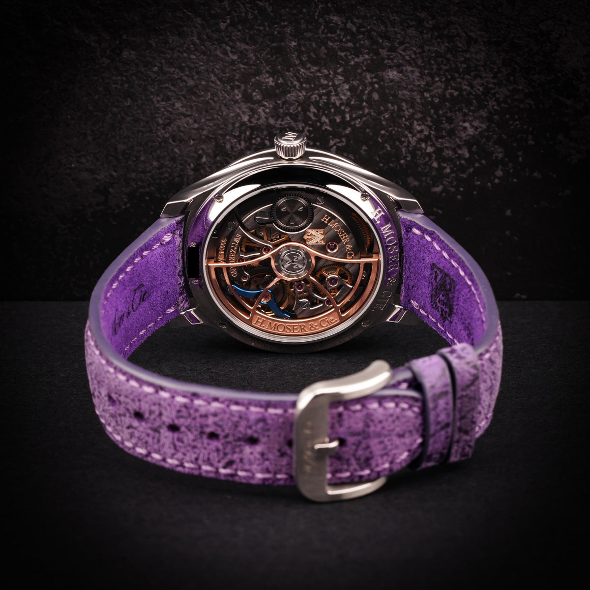 H.Moser & Cie Endeavour Centre Seconds Concept Purple Enamel
