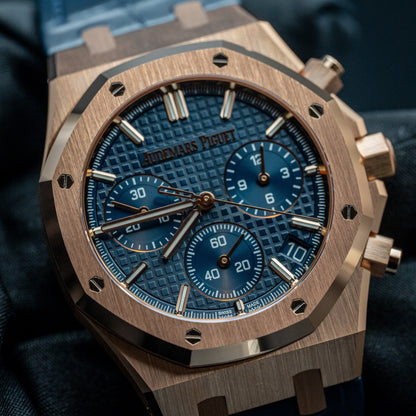 Audemars Piguet Royal Oak Chronograph 26240OR.OO.D315CR.02 41mm Pink Gold