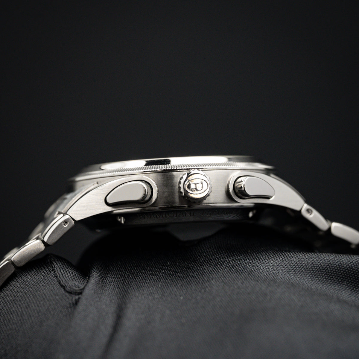 Parmigiani Fleurier Tonda PF Chronograph PFC917-1020001-100182, 40mm Steel and Platinum, Mineral Blue