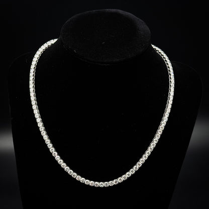 20 carat total tennis necklace