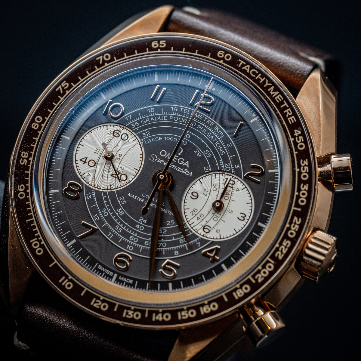Omega Speedmaster Master Chronometer Chronograph Chronoscope