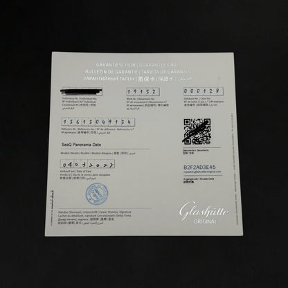 Glashütte Original Seaq Panorama Date