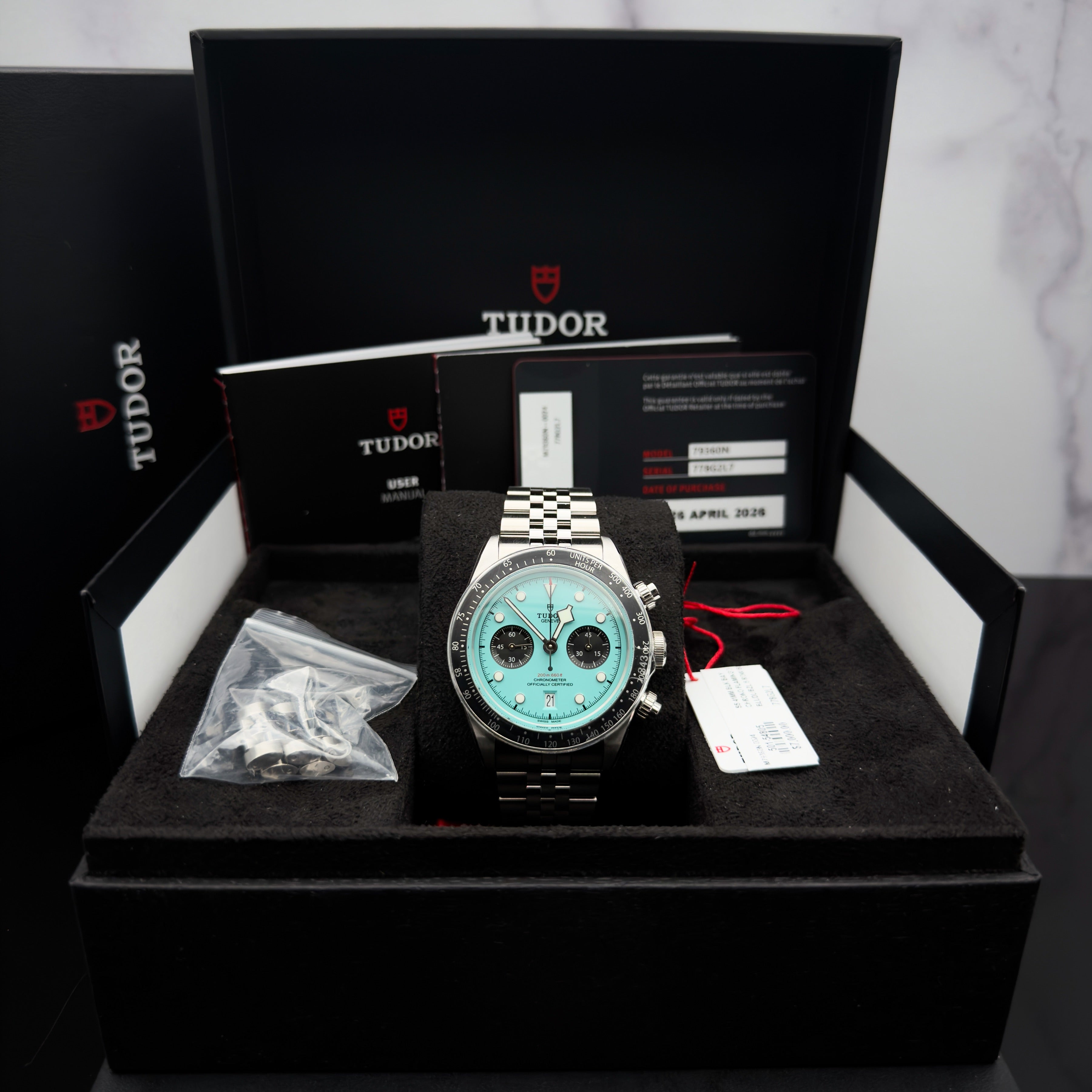 Tudor Black Bay Chrono Flamingo Blue 2025