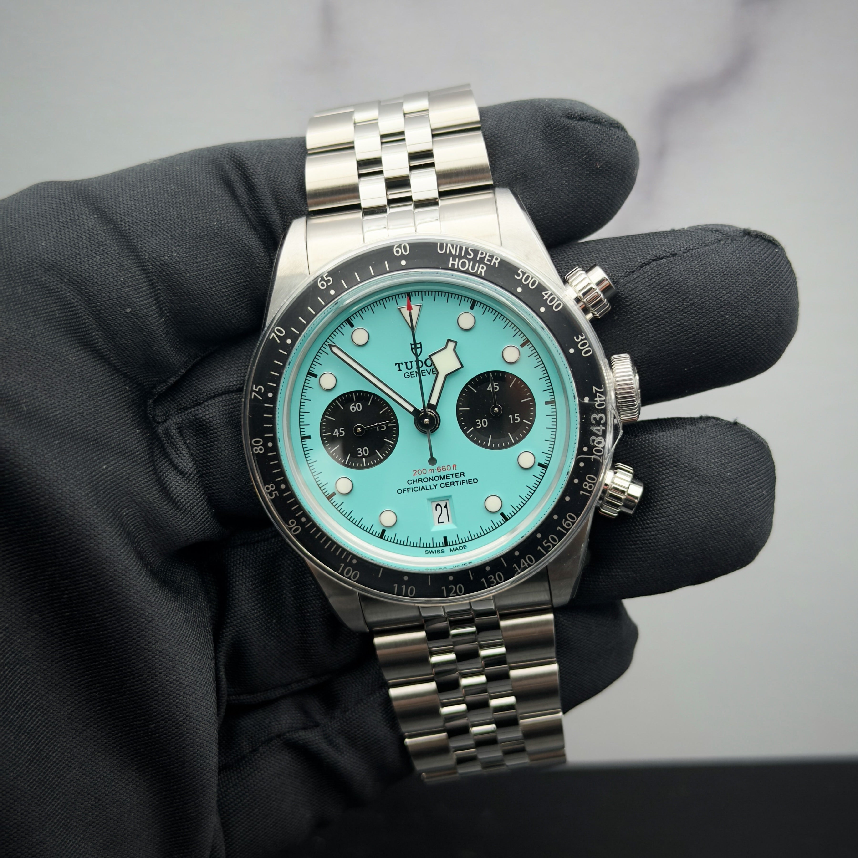 Tudor Black Bay Chrono Flamingo Blue 2025