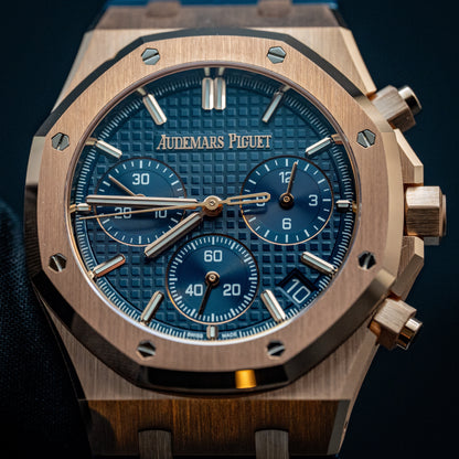 Audemars Piguet Royal Oak Chronograph 26240OR.OO.D315CR.02 41mm Pink Gold