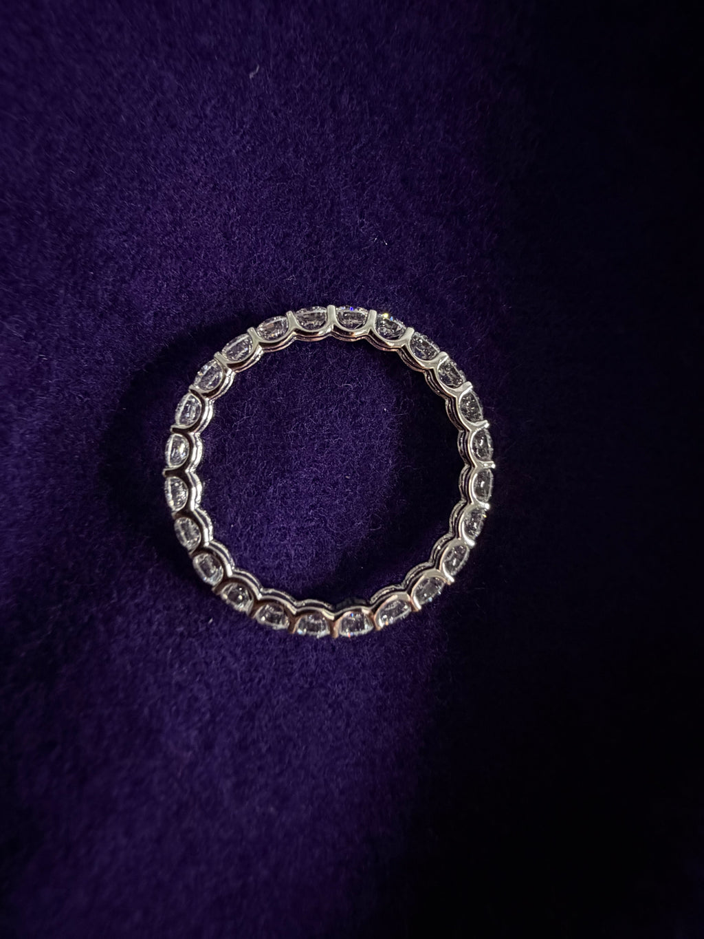 Lab-Grown Diamond Eternity Band