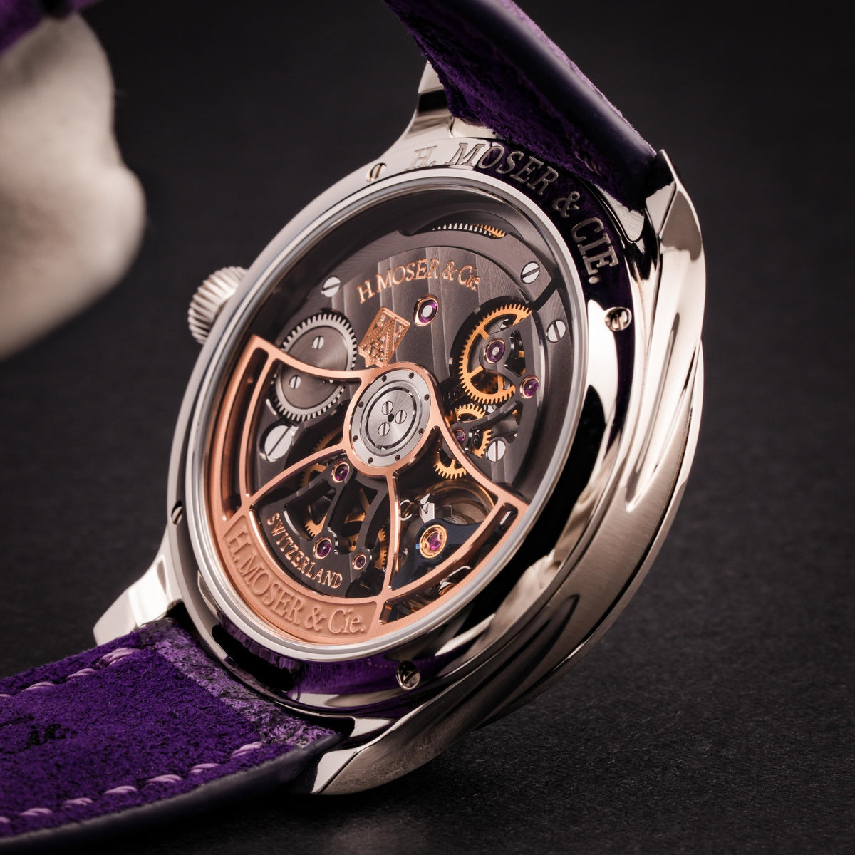H.Moser & Cie Endeavour Centre Seconds Concept Purple Enamel