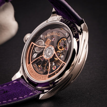 H.Moser & Cie Endeavour Centre Seconds Concept Purple Enamel