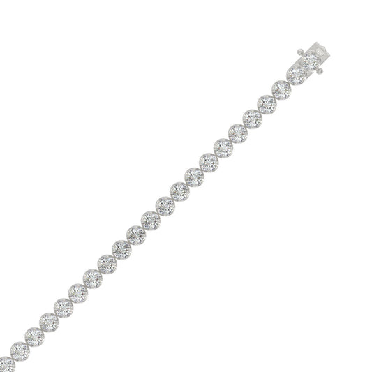 10K White Gold, top view