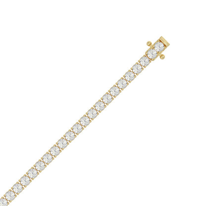 10K Yellow Gold, top view