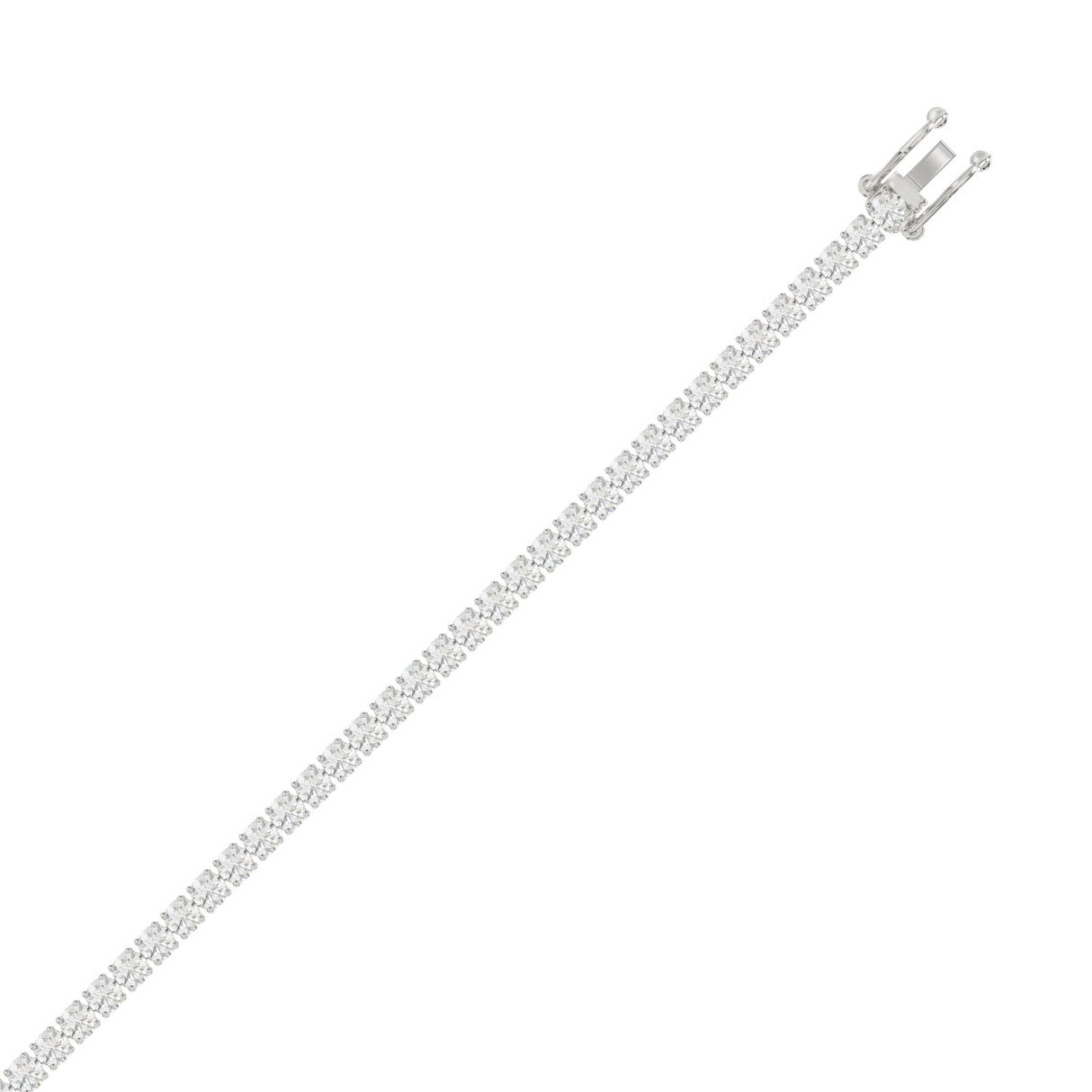 10K White Gold, top view