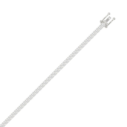 10K White Gold, top view