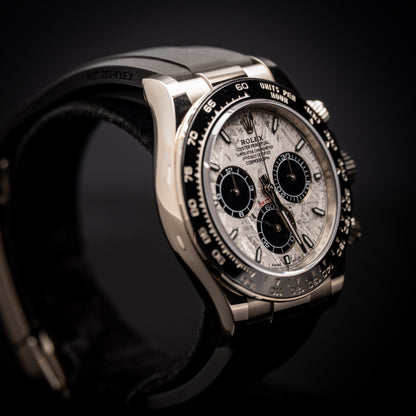 Rolex Cosmograph Daytona 126519LN-0007 40mm 18K White Gold, Meteorite Dial, Oysterflex