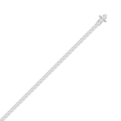 10K White Gold, flat view