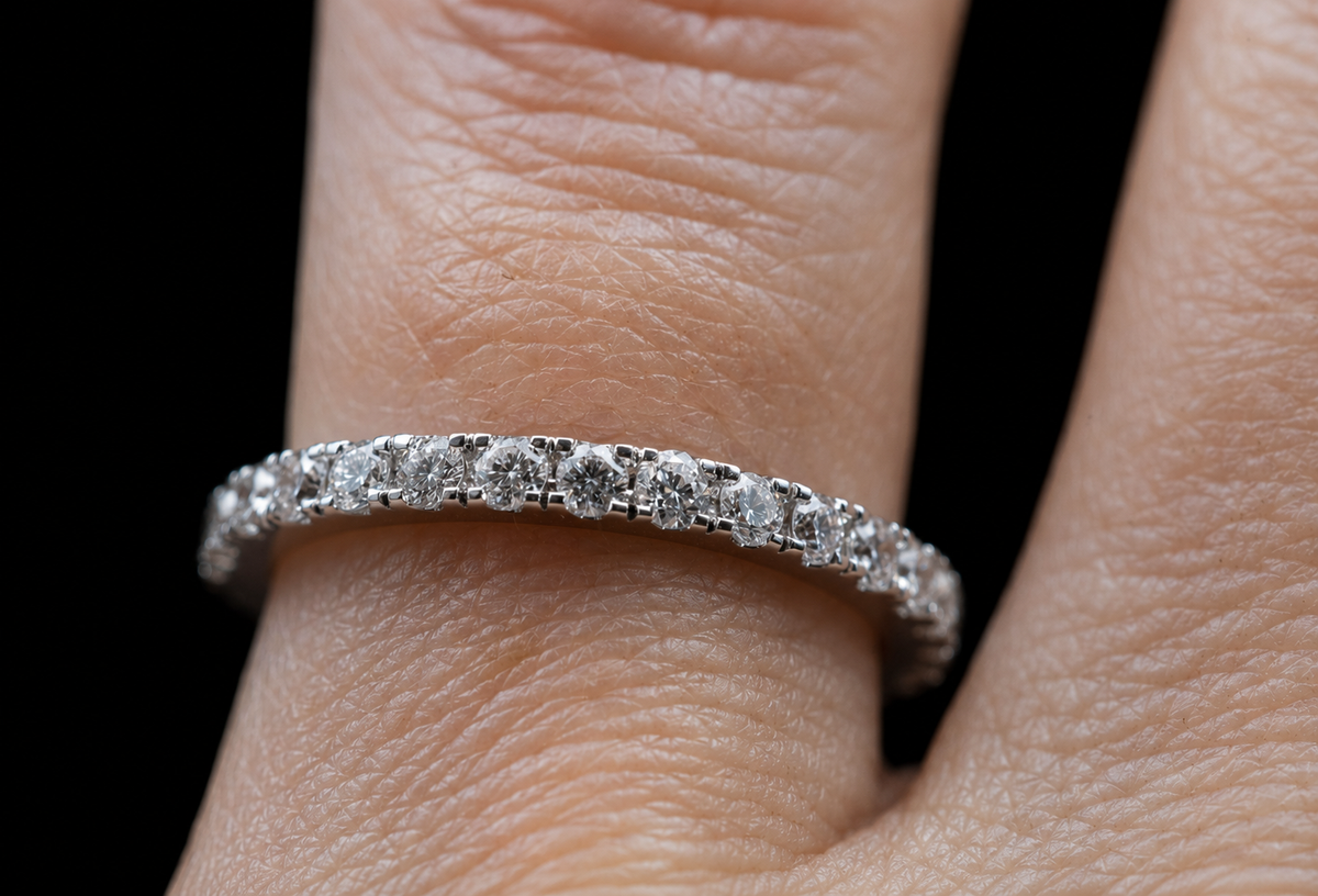 Lab-Grown Diamond Eternity Band