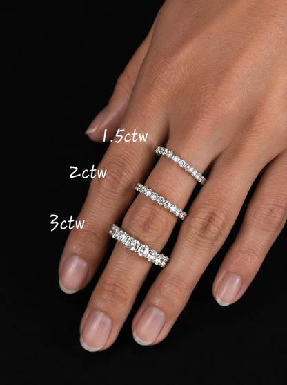 Lab-Grown Diamond Eternity Band